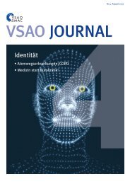 VSAO JOURNAL Nr. 4 - August 2017
