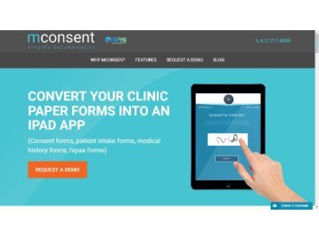 Online Patient Health History Form | Digital Intake Form - mConsent