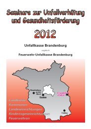 Anmeldung - Unfallkasse Brandenburg