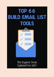 Top 66 Build Email List Tools