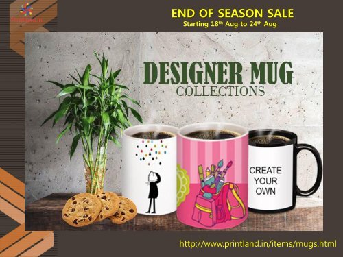 Buy Personalized and Customized Mugs with Logo Printed Online in India – PrintLand.in