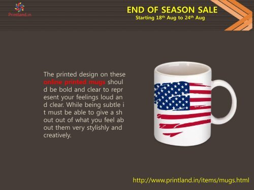 Buy Personalized and Customized Mugs with Logo Printed Online in India – PrintLand.in