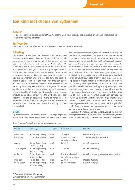 Medisch Journaal - 2017 - 2