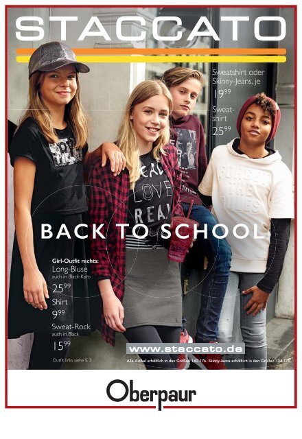 Oberpaur Ludwigsburg - BACK TO SCHOOL 2017