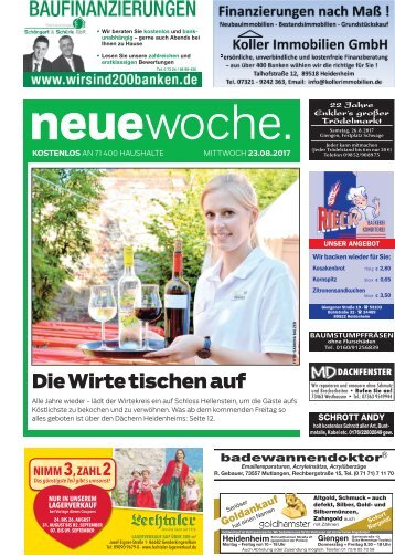 23.08.17 Neue Woche