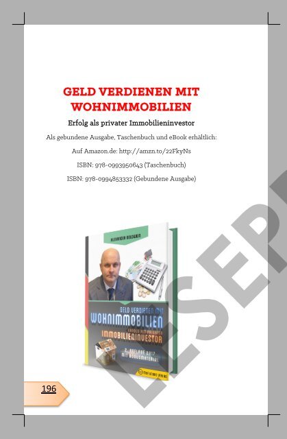 Ferienimmobilien in Deutschland & im Ausland: Erwerben, Selbstnutzen & Vermieten (http://amzn.to/2i2pwHi)