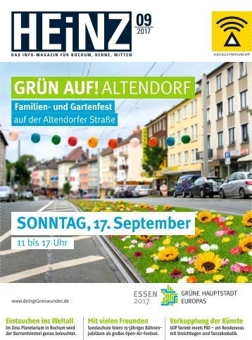 HEINZ Magazin Bochum 09-2017