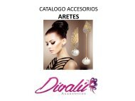 CATALOGO ACCESORIOS ARETES