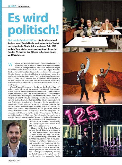 HEINZ Magazin Essen 09-2017