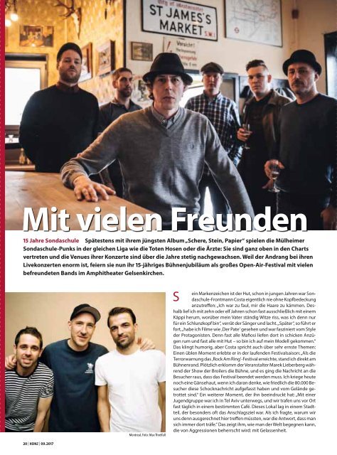 HEINZ Magazin Wuppertal 09-2017