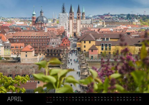 Wandkalender Würzburg 2018