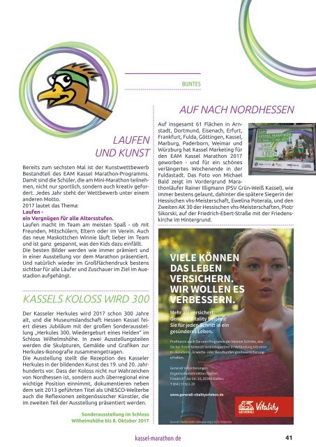 EAM Kassel Marathon Magazin 2017