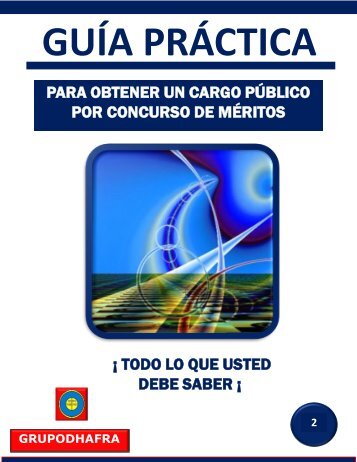 CONCURSO DE MÉRITOS