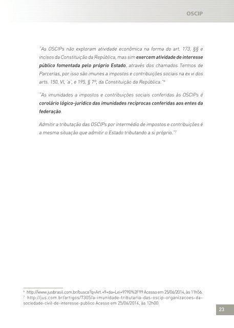 Manual sobre as OSCIP