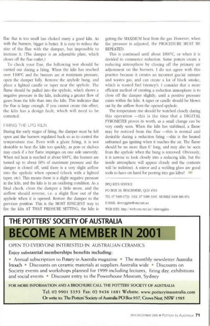 Pottery In Australia Vol 39 No 4 December 2000