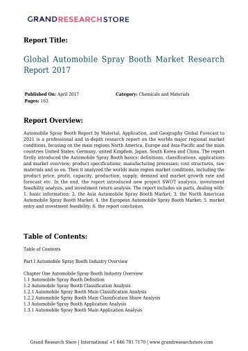 global-automobile-spray-booth-market-research-report-2017-grandresearchstore