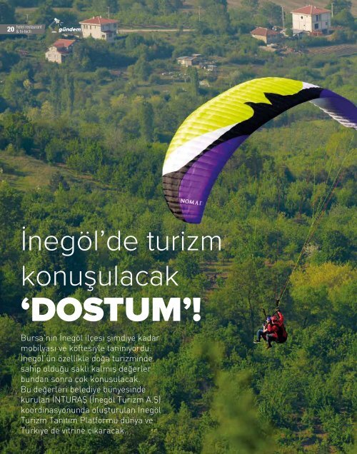 HOTEL RESTAURANT  MAGAZINE AĞUSTOS 2017 SAYISI