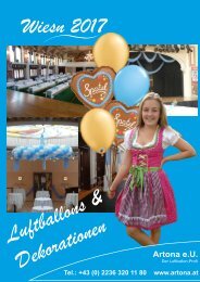 Luftballon Onlinekatalog Oktoberfest 2017