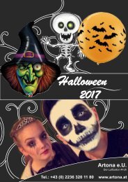 Luftballon Onlinekatalog Halloween 2017