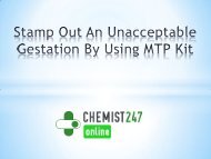 Stamp Out An Unacceptable Gestation By Using MTP Kit