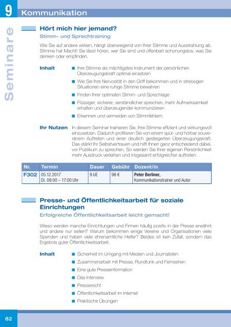 Kolping-Akademie München Programm 2017 2018