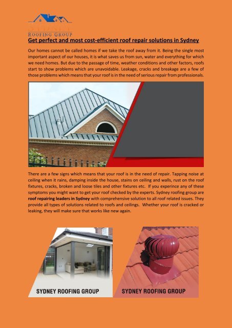 Sydney Roofing Group