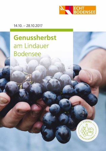 Landkreis Lindau Genussherbst 2017