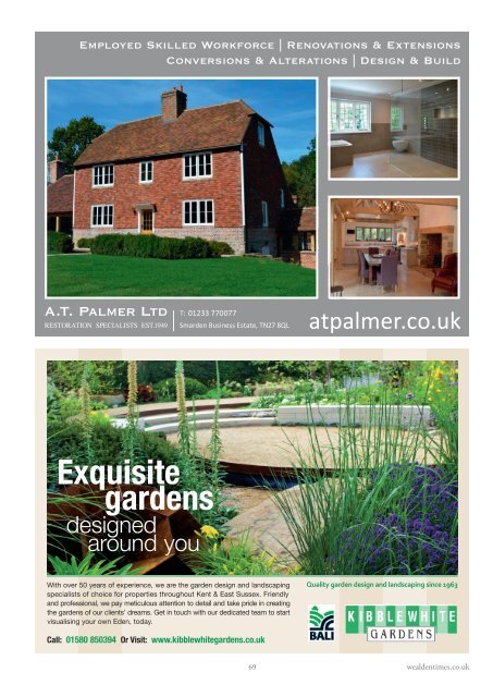 Wealden Times | WT187 | September 2017 | Education supplement inside