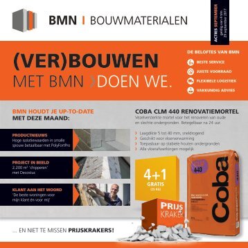 BMN krant - (ver)bouwen met bmn > doen we. Editie september 2017