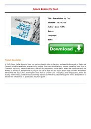 Download E-Book Space Below My Feet Full Collection