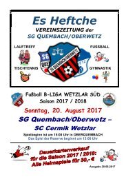 Es Heftche online 20.08.2017