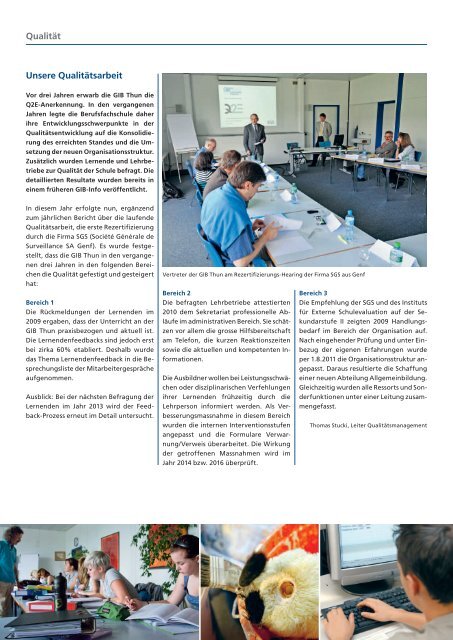 Jahresbericht 2011/12 - Gewerblich Industrielle Berufsfachschule ...