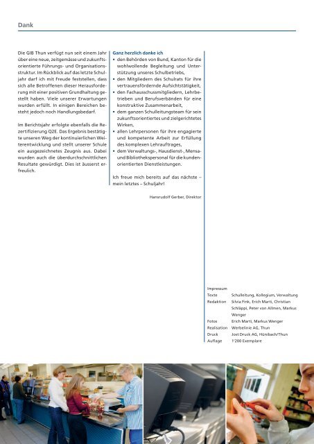 Jahresbericht 2011/12 - Gewerblich Industrielle Berufsfachschule ...