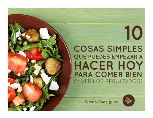 Comida saludable en positivo