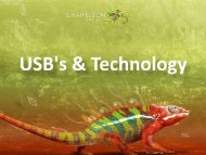 USB's & Technology - Chameleon Print Group