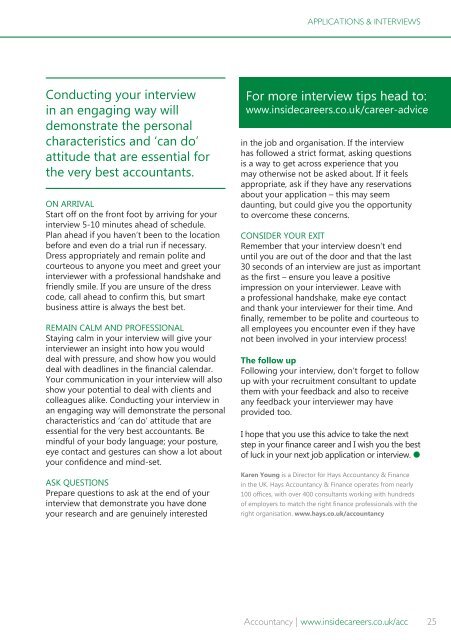 Inside Careers Guide to Chartered Accountancy