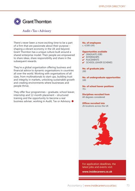Inside Careers Guide to Chartered Accountancy