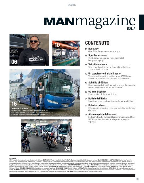 MANmagazine Bus edition 1/2017 Italia