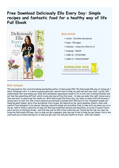 Diets & Healthy Eating Free Ebook