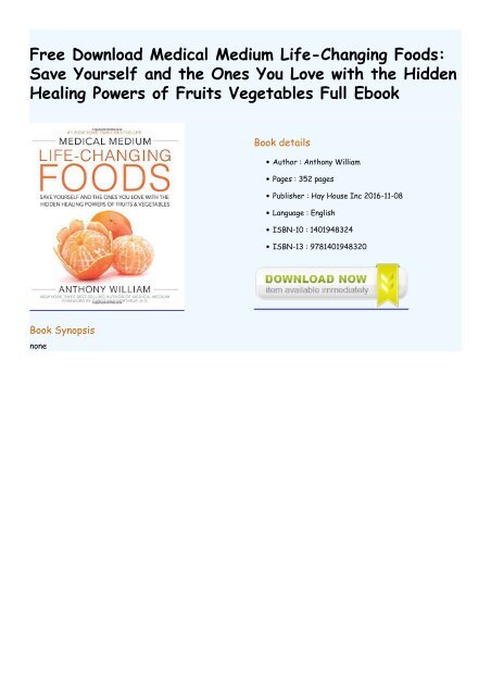 Diets & Healthy Eating Free Ebook
