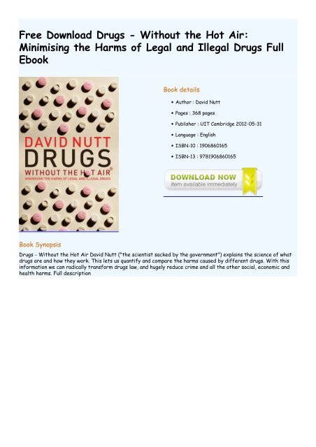 Drug Addiction Free Ebook
