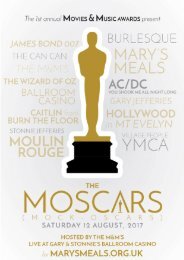 Moscars Booklet