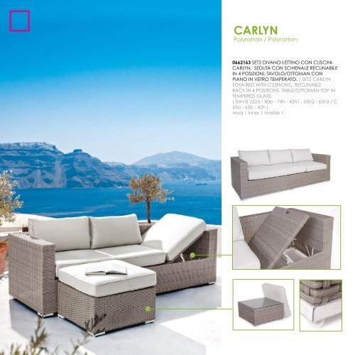 Catalogo Nº1 de Muebles de Exterior