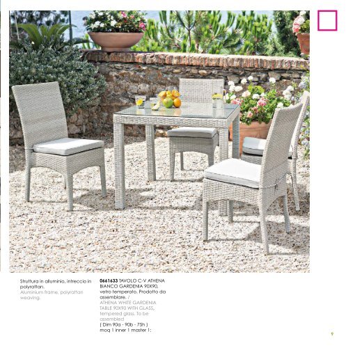 Catalogo Nº1 de Muebles de Exterior