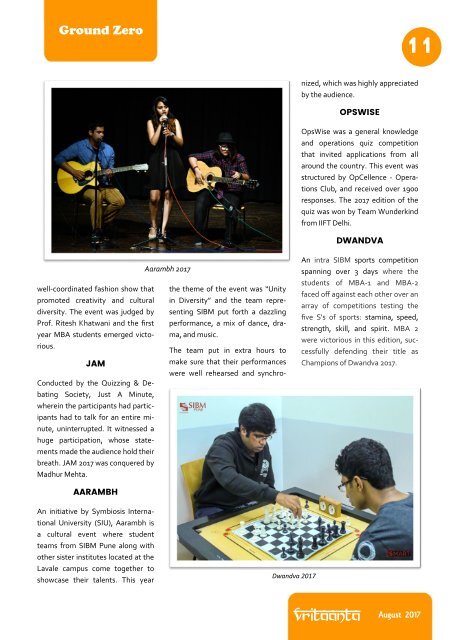 Vritaanta Volume 4 Issue 2 August 2017