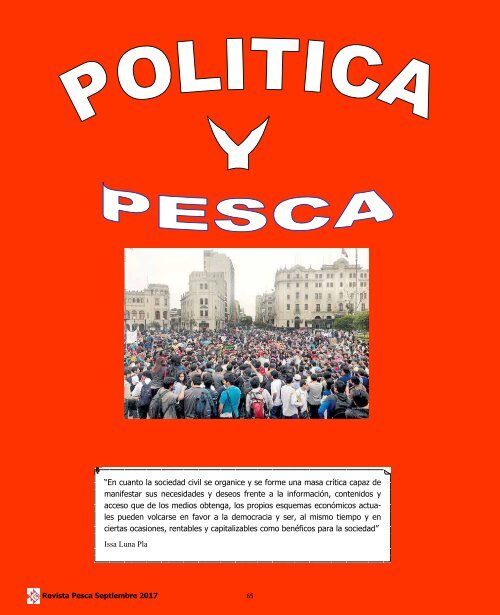 REVISTA PESCA SETIEMBRE 2017