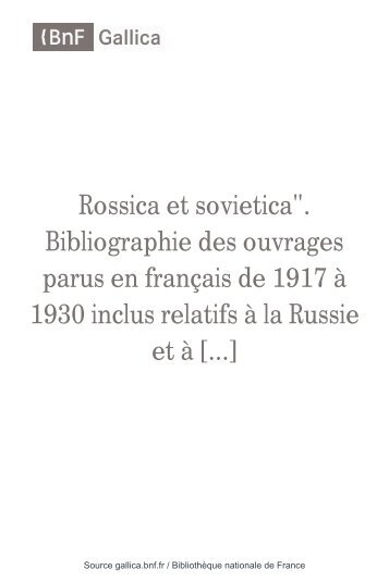 Rossica_et_sovietica&#039;_Bibliographie_des_[...]