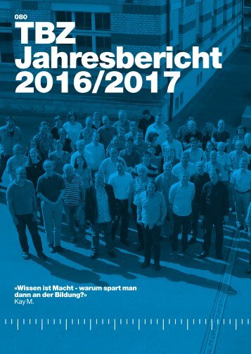 TBZ Jahresbericht 17