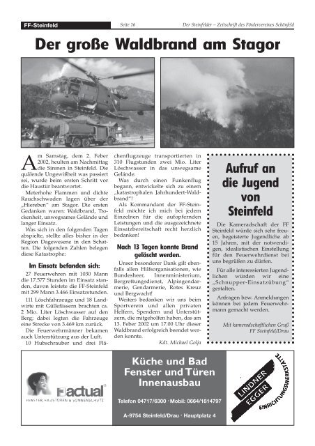 Ausgabe 29 - Förderverein Schönfeld