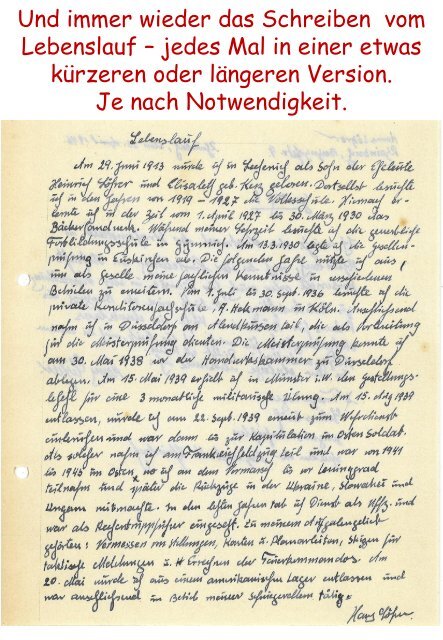 Krieg vereitelte dauernd Geschäftsgründung von Hans und Franziska Löhrer